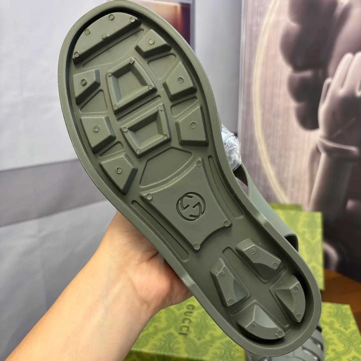Men's shoes 260💰 [Gucci] Counter quality, top-quality original goods, real photos! Original TPU material, fine workmanship, comfortable; genuine 1:1 replica Size: 36 ~ 46